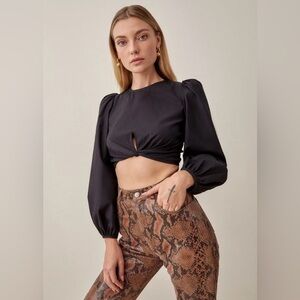 Reformation Derek Top crop top, size 2